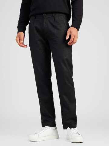 BURTON MENSWEAR LONDON Regular Broek in Zwart: voorkant