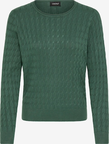 Pullover 'ISISSE' di Oxmo in verde: frontale