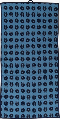 Småfolk Shower Towel 'Apfel' in Blue: front