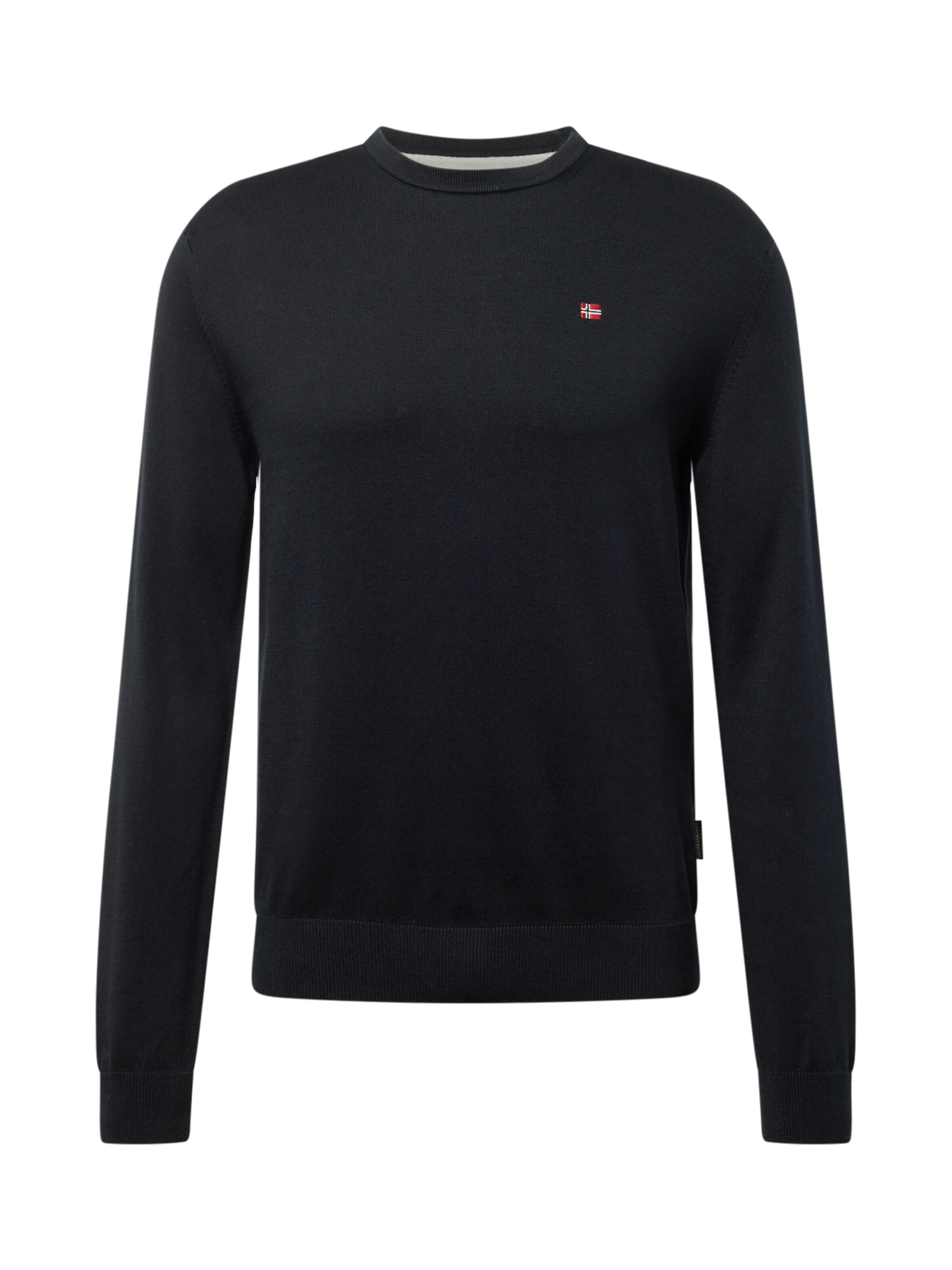 NAPAPIJRI Pulóver 'DROZ 5' - fekete: elől