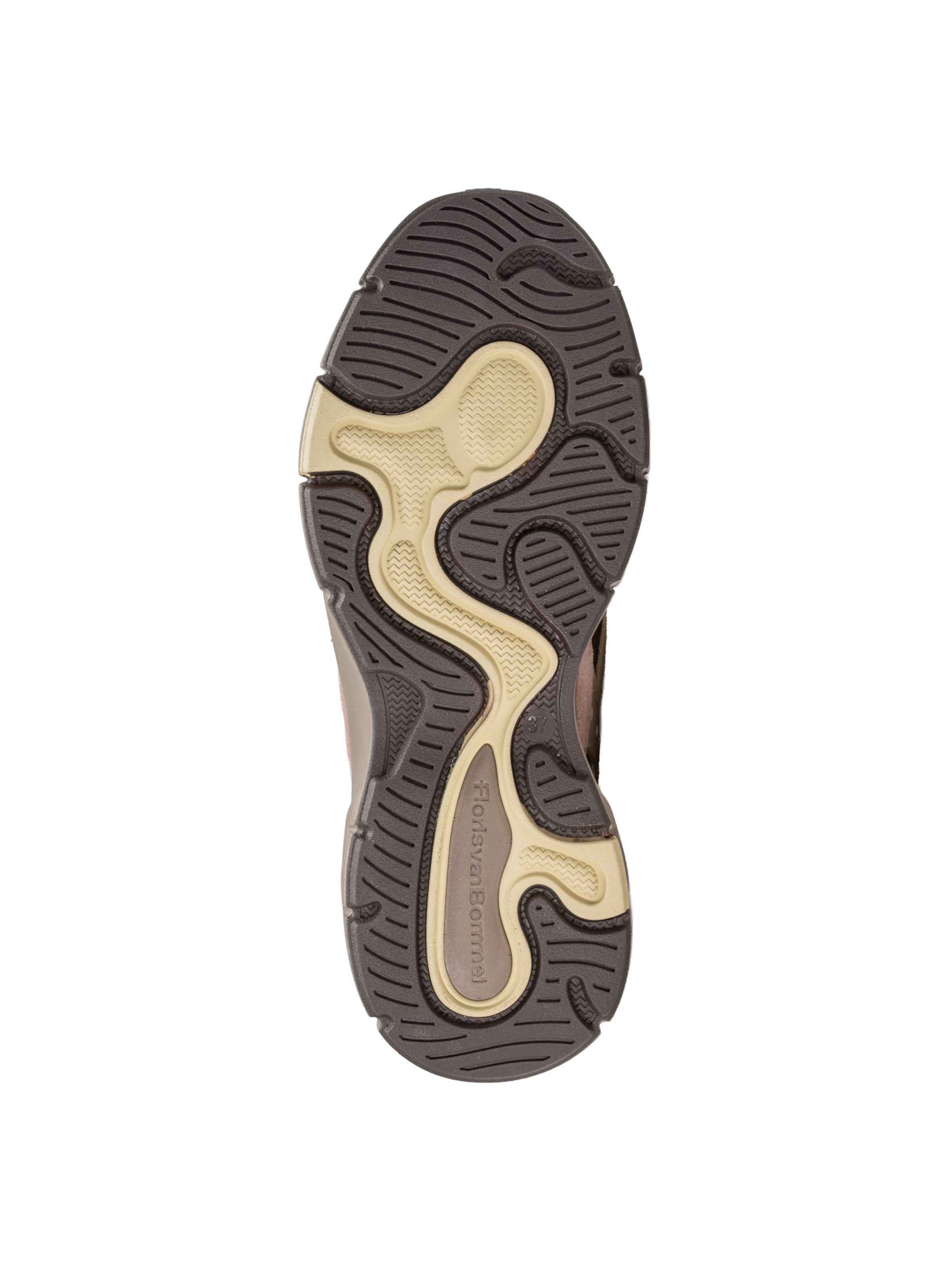 Floris van Bommel Platform trainers 'Daysi 05' in Beige
