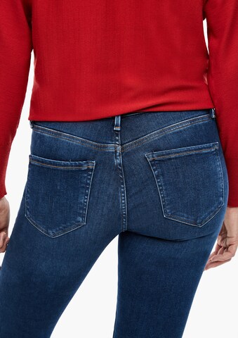 Skinny Jeans 'Izabell' de la s.Oliver pe albastru