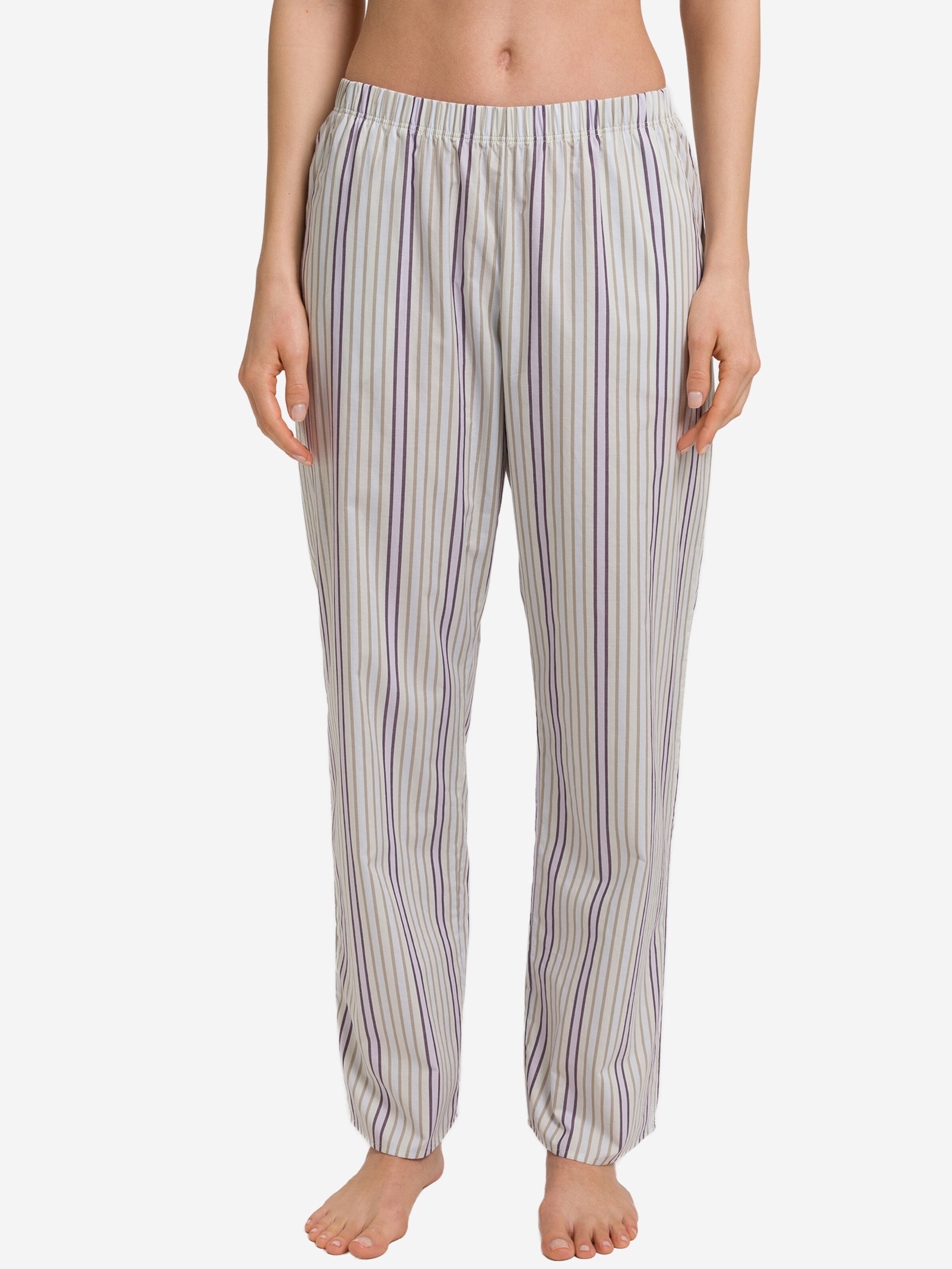 Hanro Pyjamabroek ' Sleep & Lounge ' in Beige: voorkant