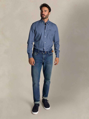 NZA New Zealand Auckland Regular fit Overhemd in Blauw