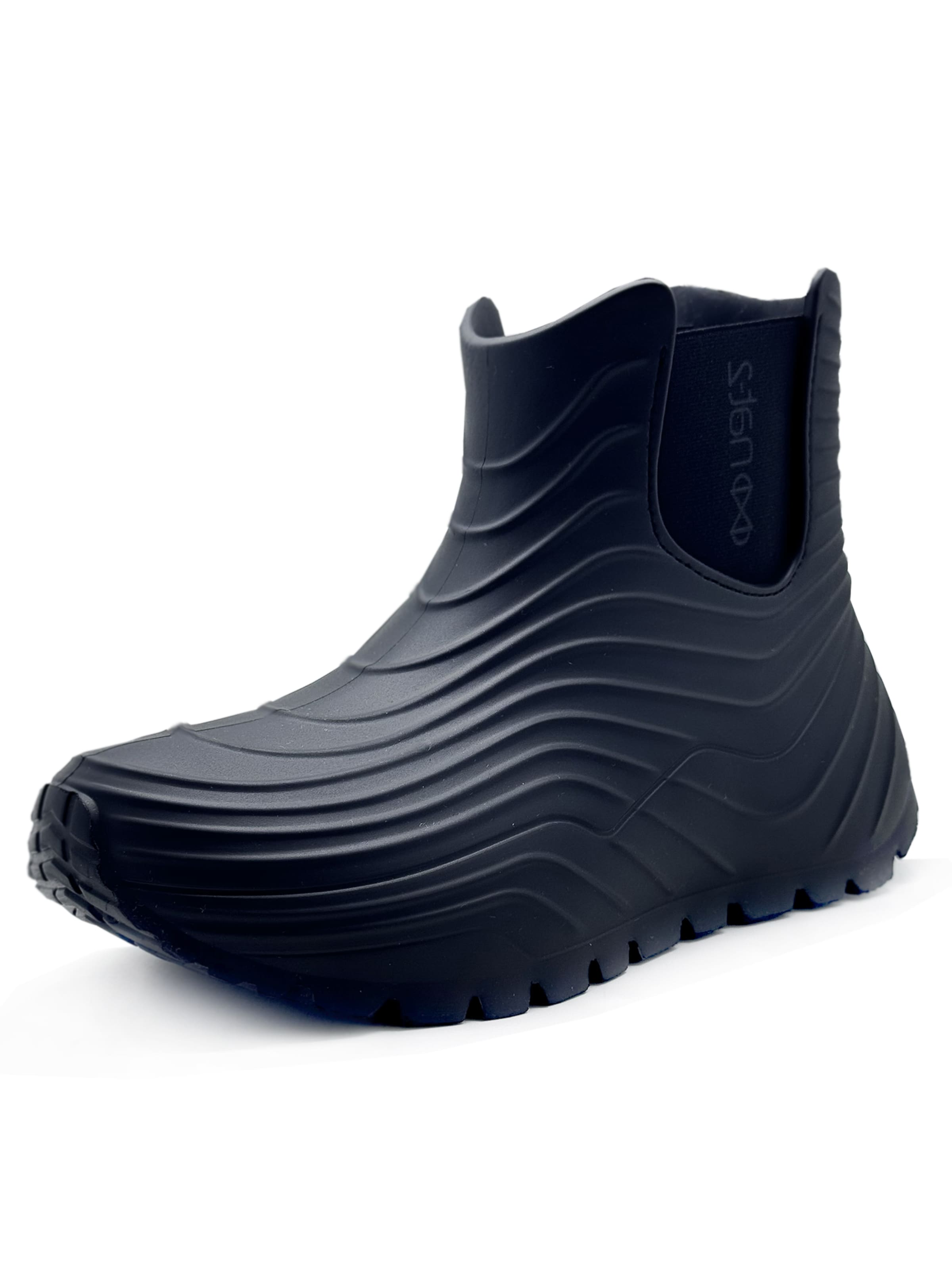 NAT-2 Boots 'nat-2™ Eco SpaceRunner'‌‌‌‌‌‌ in Schwarz: Vorderseite