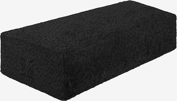 OMNANA Kissen 'CUSHY™' in Schwarz: Vorderseite