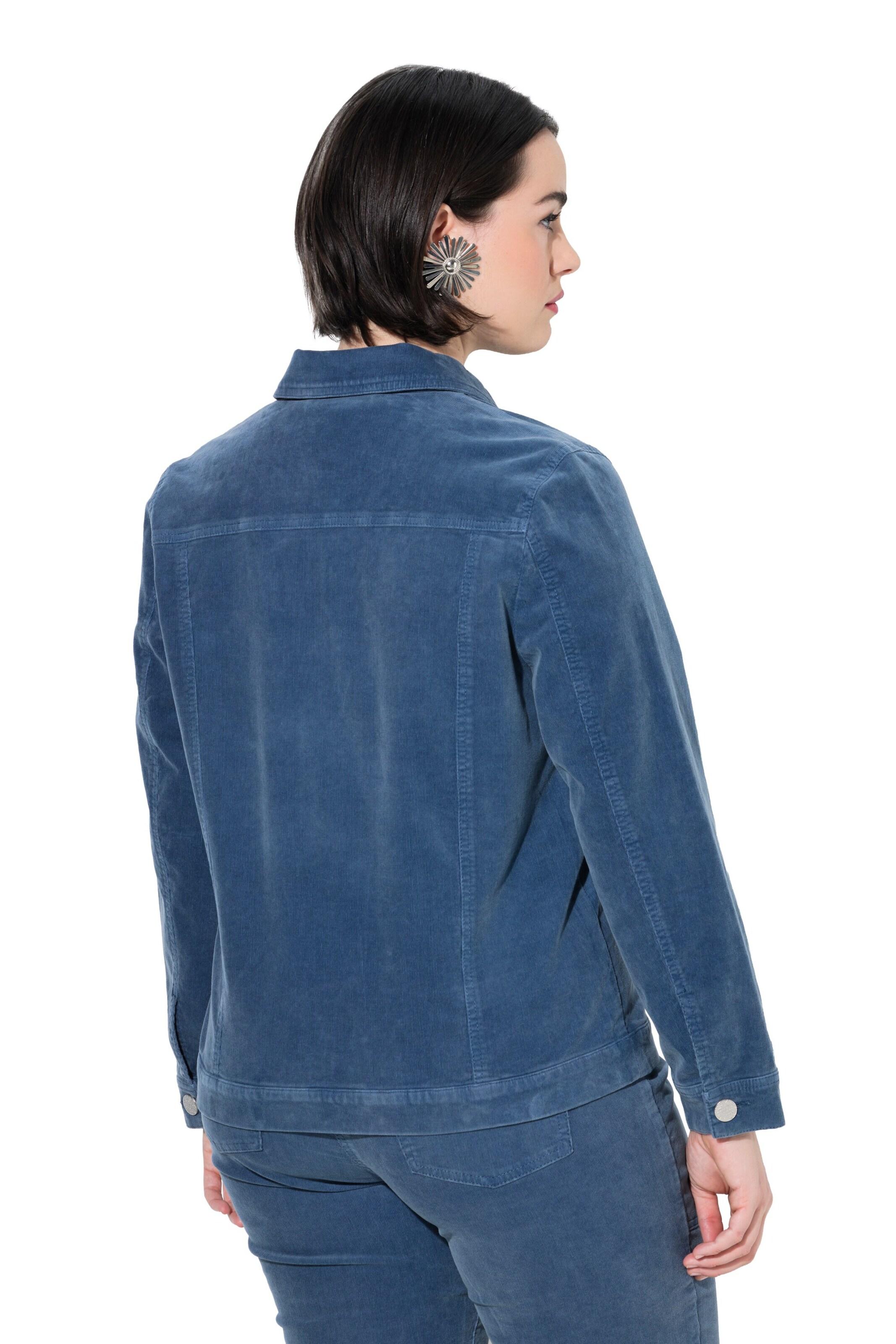 Ulla Popken Between-season jacket in Blue