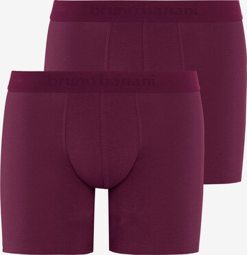 BRUNO BANANI Boxershorts in Lila: predná strana