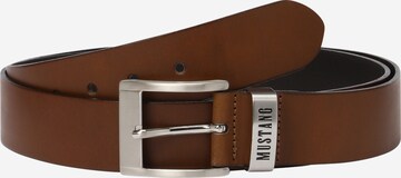 Ceinture MUSTANG en marron : devant