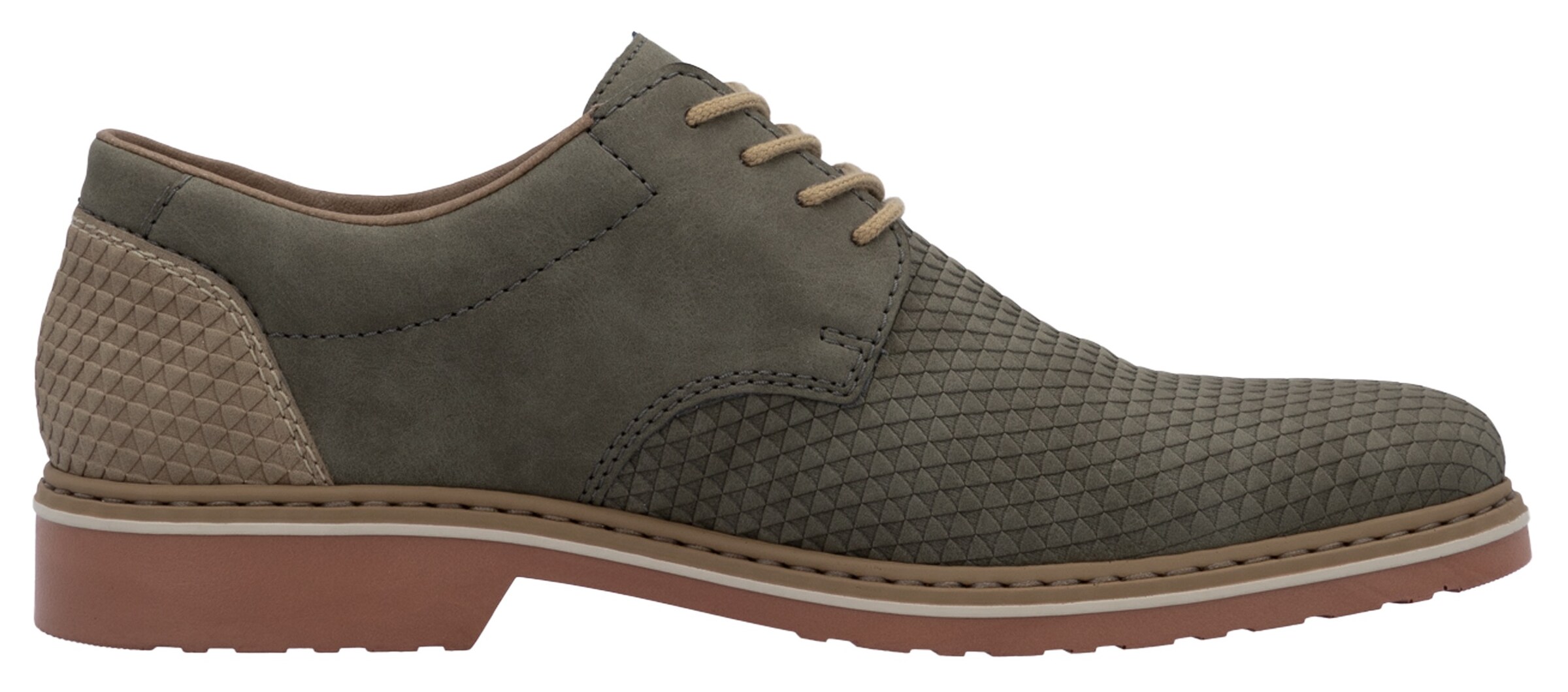 Rieker Lace-Up Shoes in Green