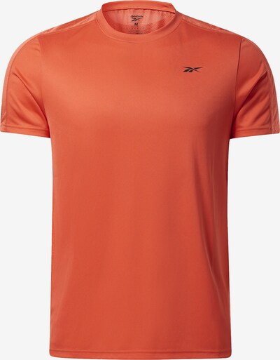 Reebok Sport Sportshirt in orangerot / schwarz, Produktansicht