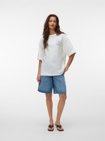 VERO MODA Koszulka 'VMTAZ HAILEY' w kolorze biały