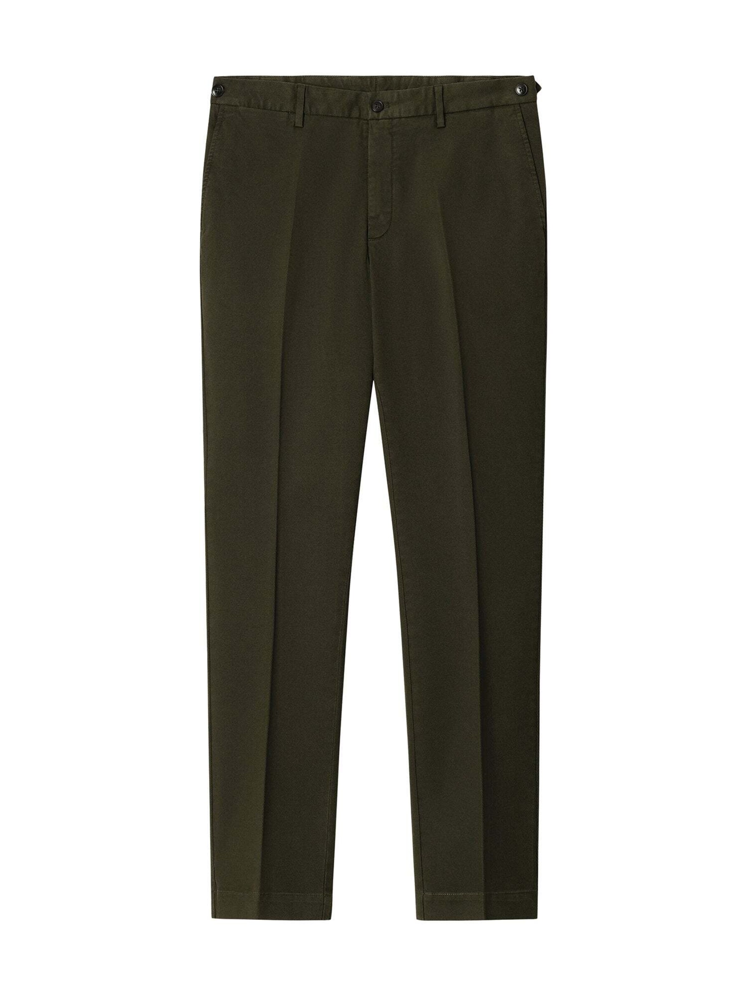 Hackett London Chino trousers 'Cavalry' in Green: front