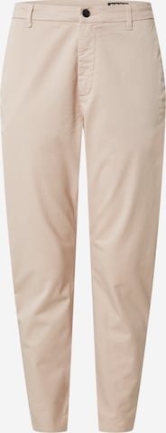 HOPE Regular Chino Pants 'News Edit' in Pink: front