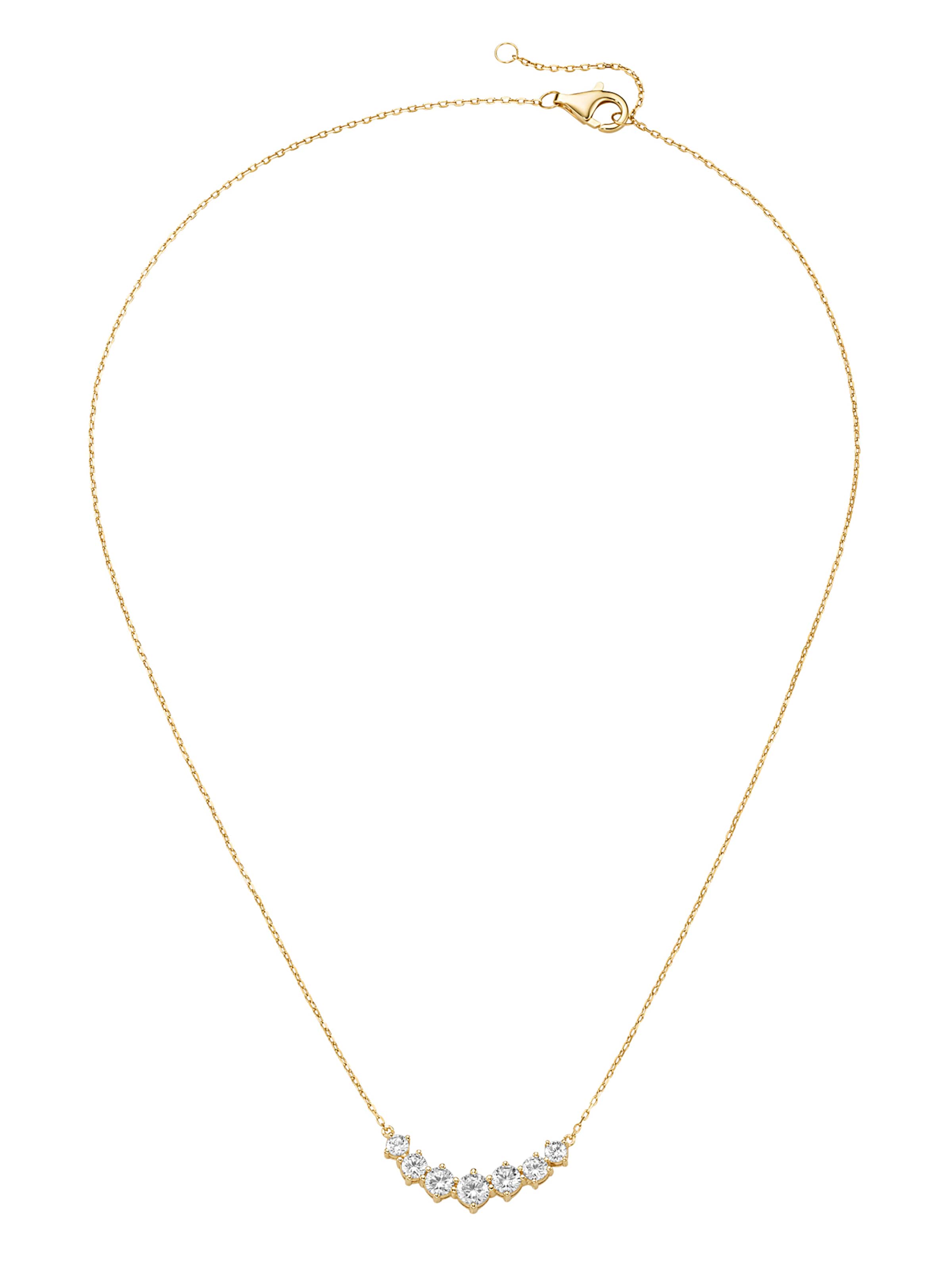 Smart Jewel Colar em ouro / transparente, Vista do artigo