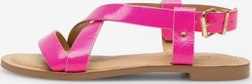 Ivylee Copenhagen Sandaler 'Laura Patent' i pink