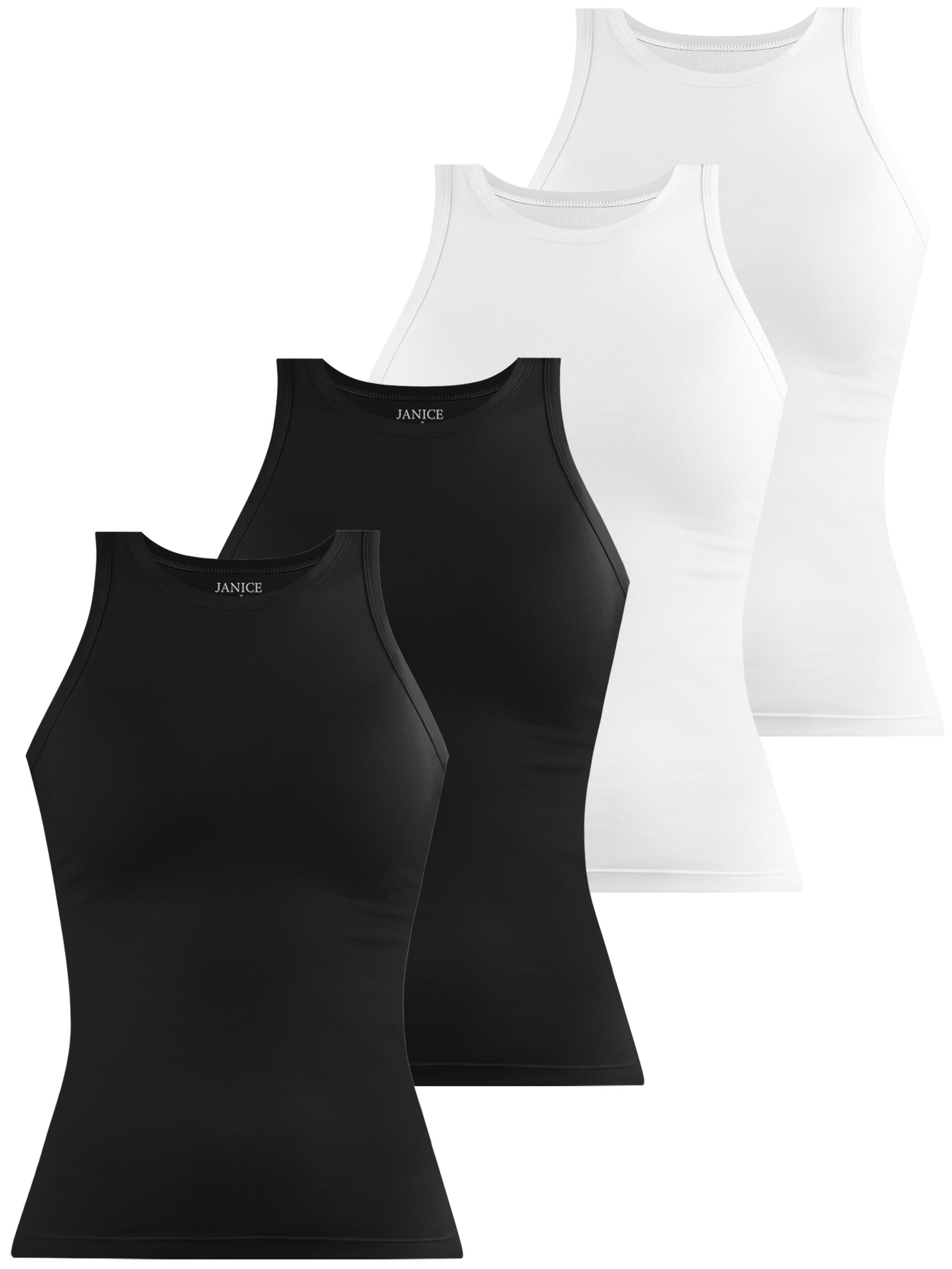 Janice Top ' Nauta ' in Black: front