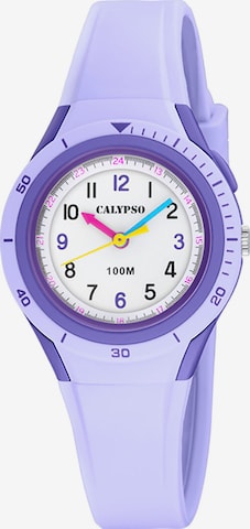 CALYPSO WATCHES Uhr in Lila: Vorderseite