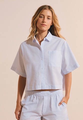 Camicia da notte 'Bettina' di ETAM in blu