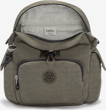 KIPLING Reppu 'CITY PACK MINI' värissä vihreä