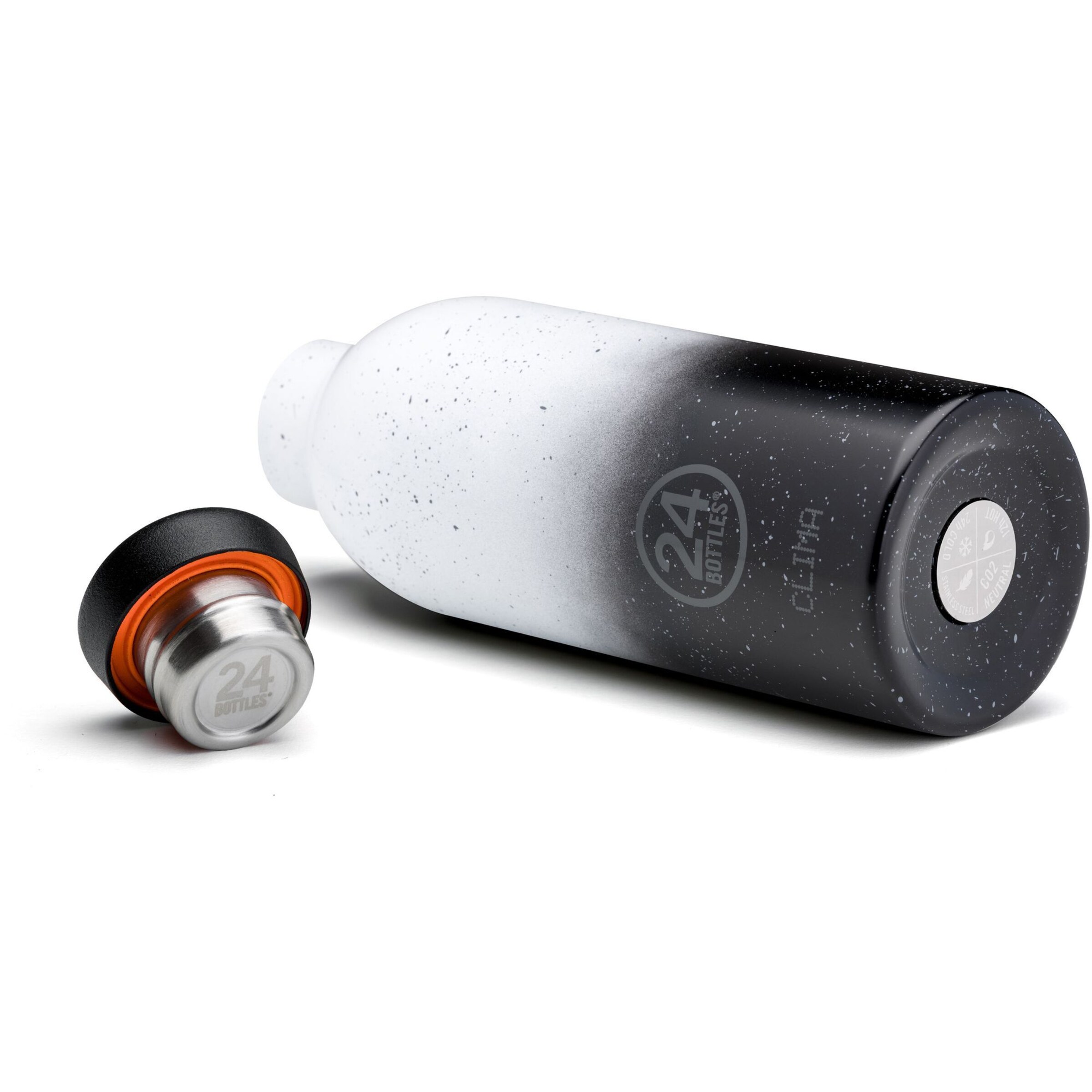 Borraccia 'Clima 500 ml' di 24Bottles in grigio