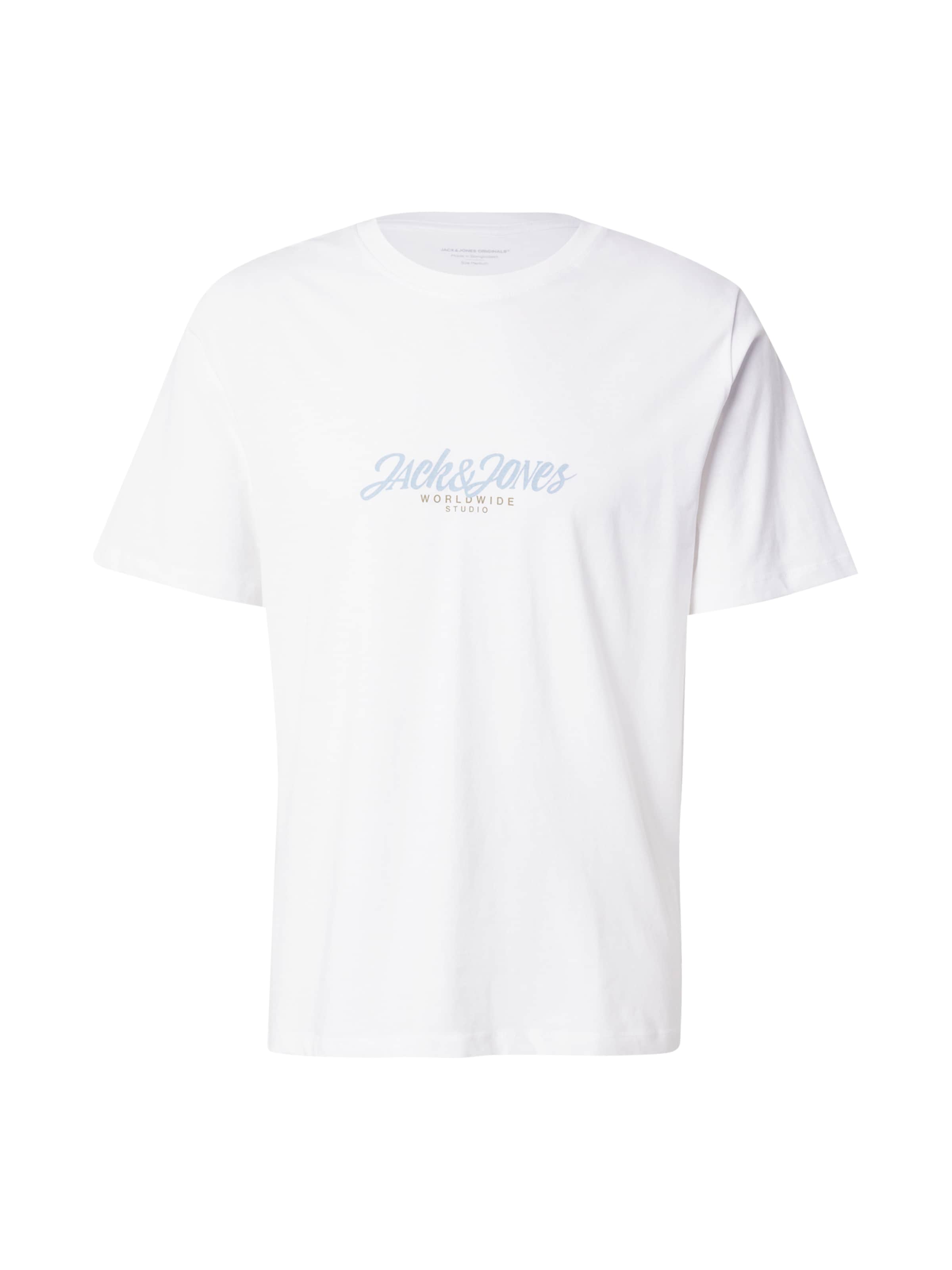 JACK & JONES Shirt in White: front