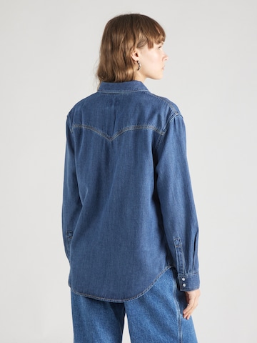 LEVI'S ® Bluse 'Teodora Western Shirt' i blå