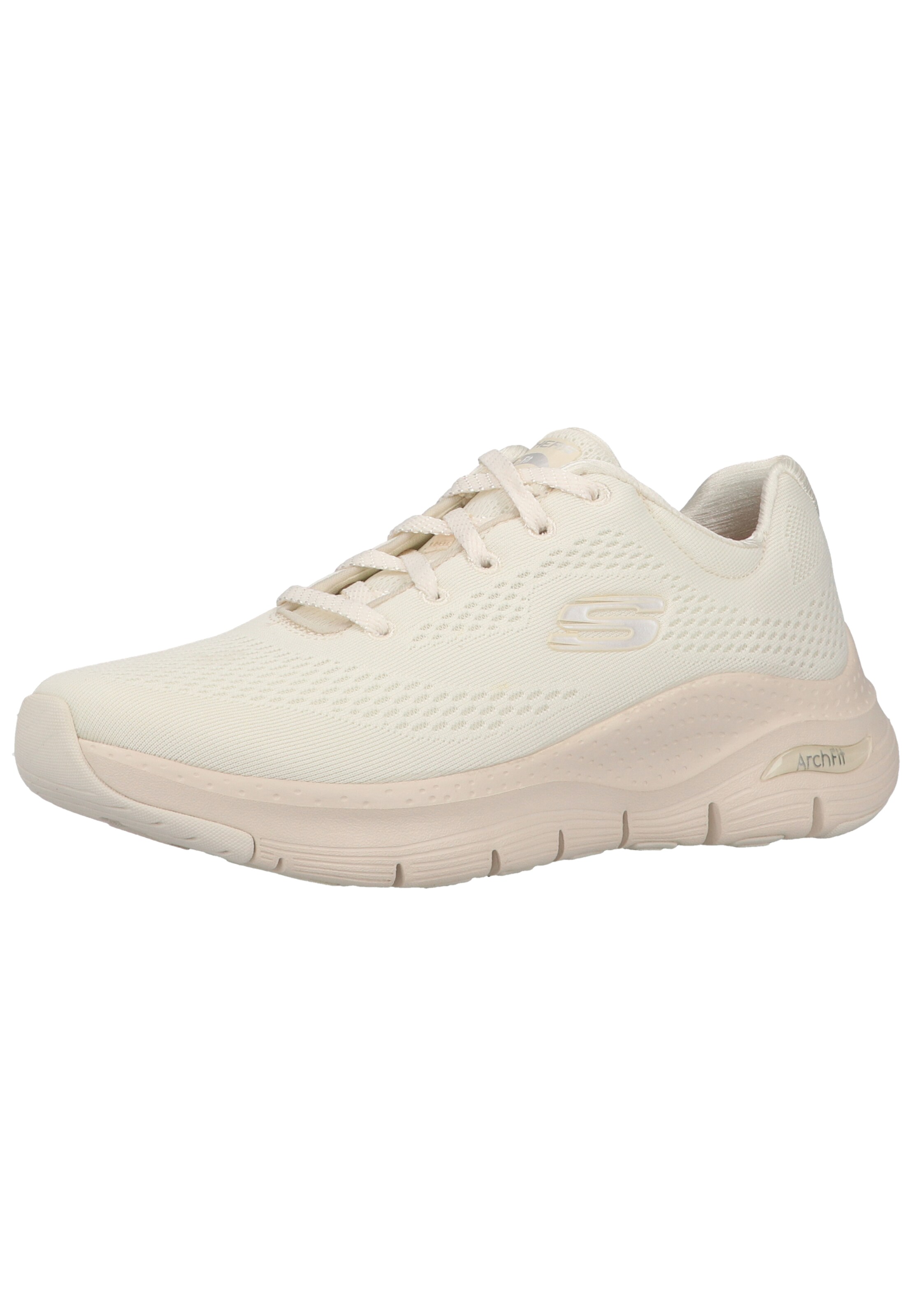 SKECHERS Platform trainers 'Arch Fit' in Beige: front