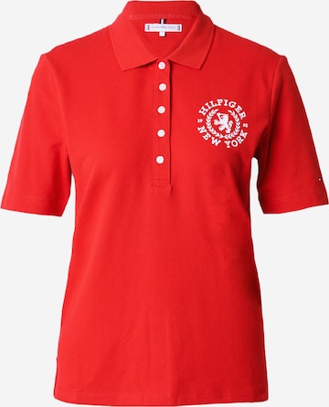 TOMMY HILFIGER - Camiseta en rojo: frente