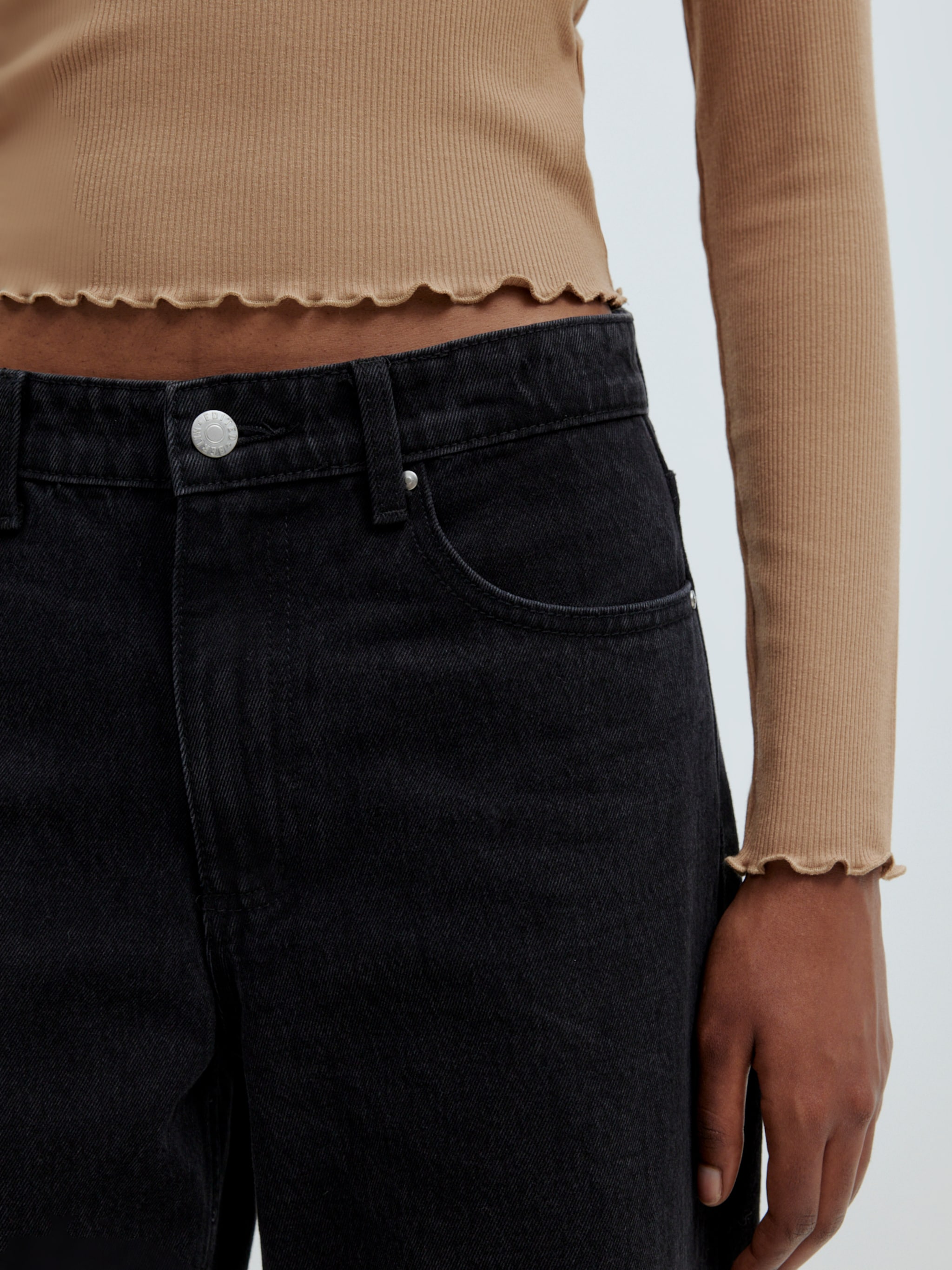 EDITED Producten Shirt 'Daniela' Lichtbruin