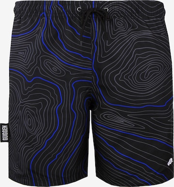Guggen Mountain Badeshorts 'Boardshorts 2335' in Blau: Vorderseite