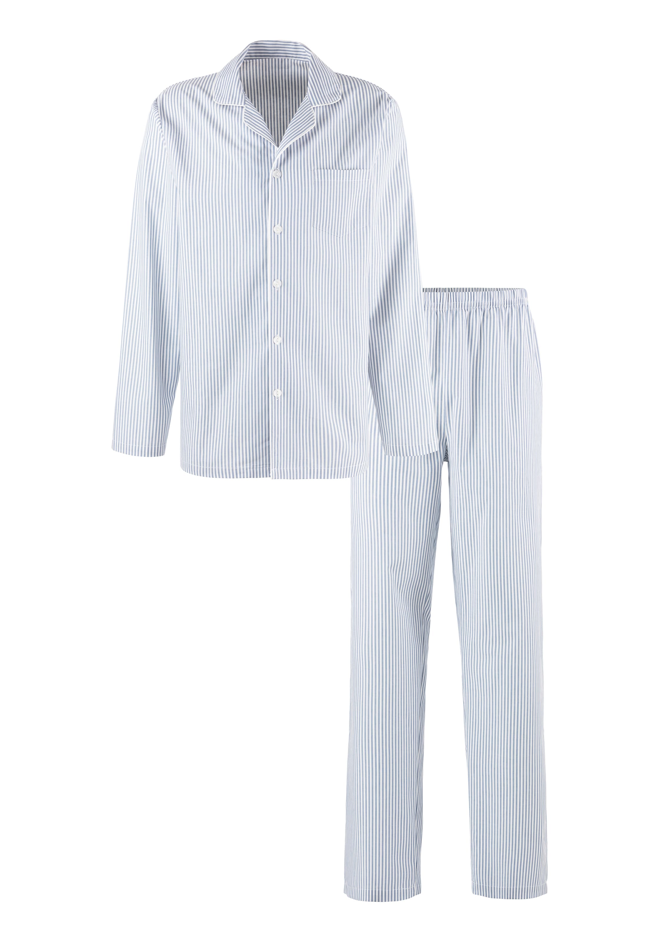 s.Oliver RED LABEL Bodywear Pajama pants in Blue: front