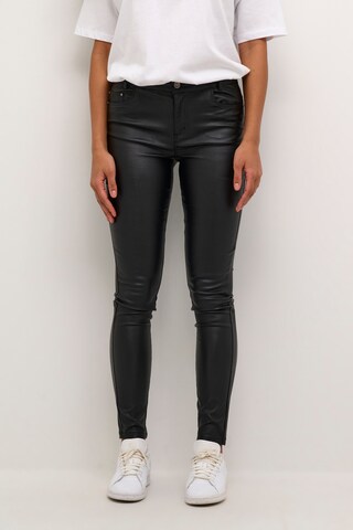 Kaffe Slim fit Jeans in Black: front