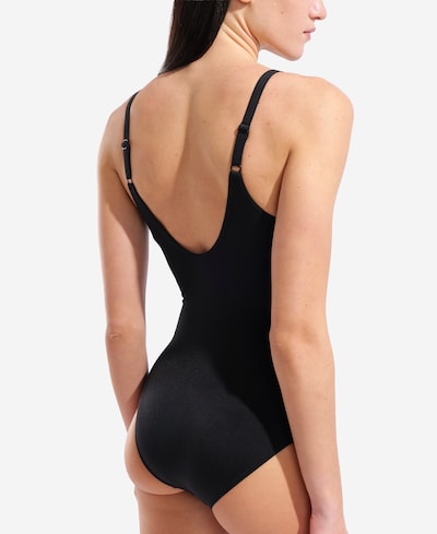 ARENA Active Swimsuit in S in Dark blue / Black / White, Item view