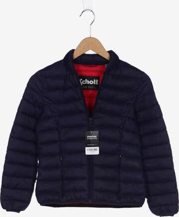 Schott NYC Jacke XS in Blau: predná strana