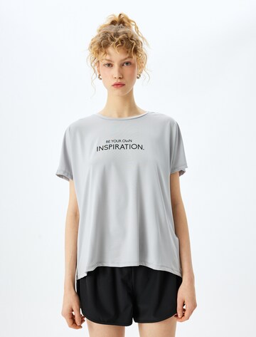 Koton T-Shirt in Grau: Vorderseite