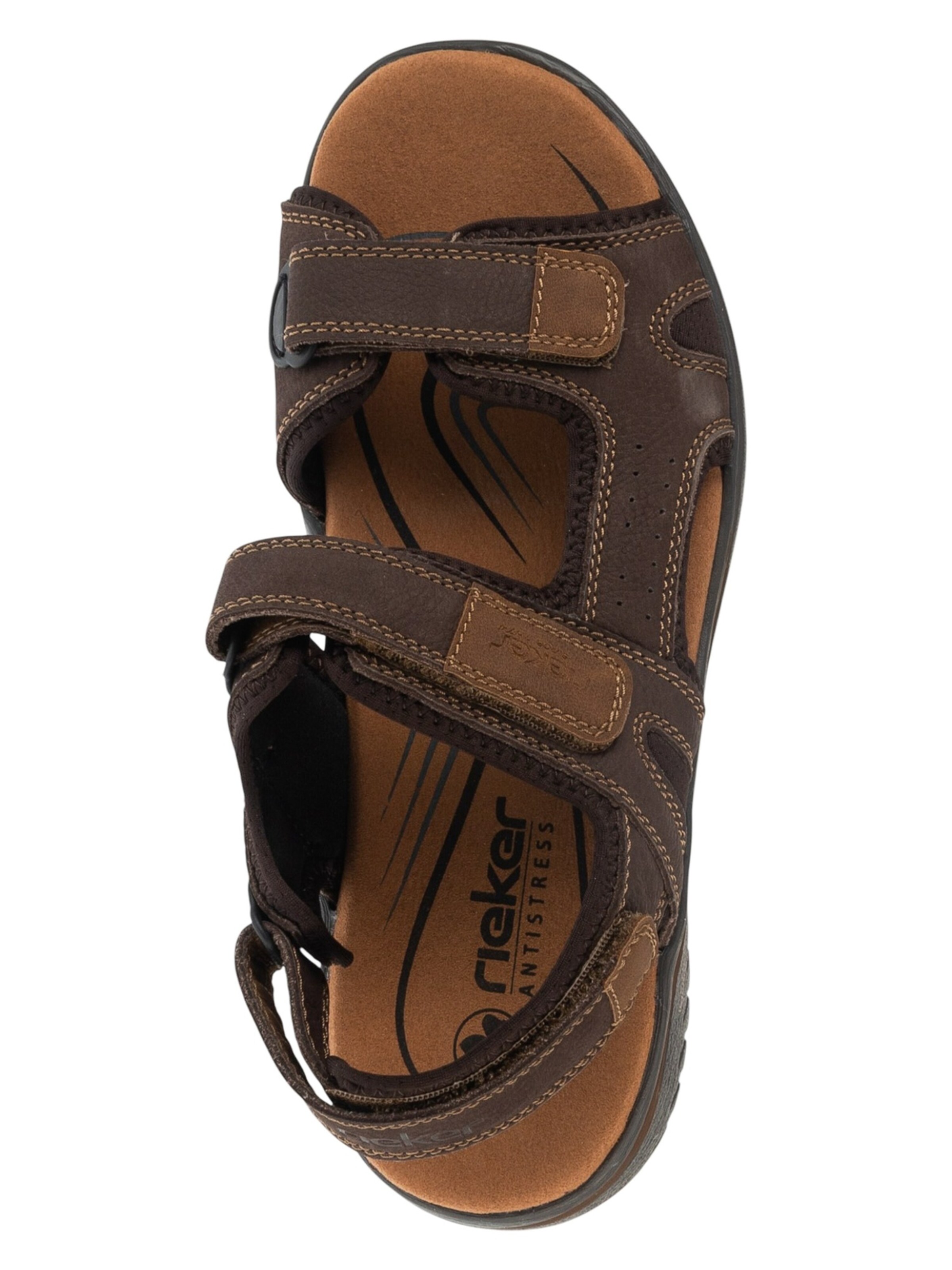 Rieker Hiking Sandals in Brown