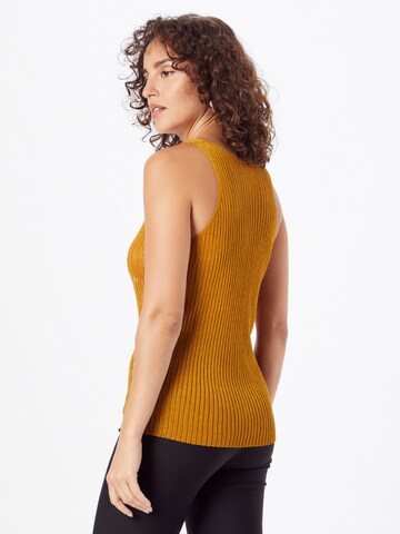 Sisley - Top de punto en amarillo