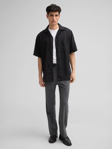 STRELLSON Comfort Fit Hemd 'Cisco' in Schwarz