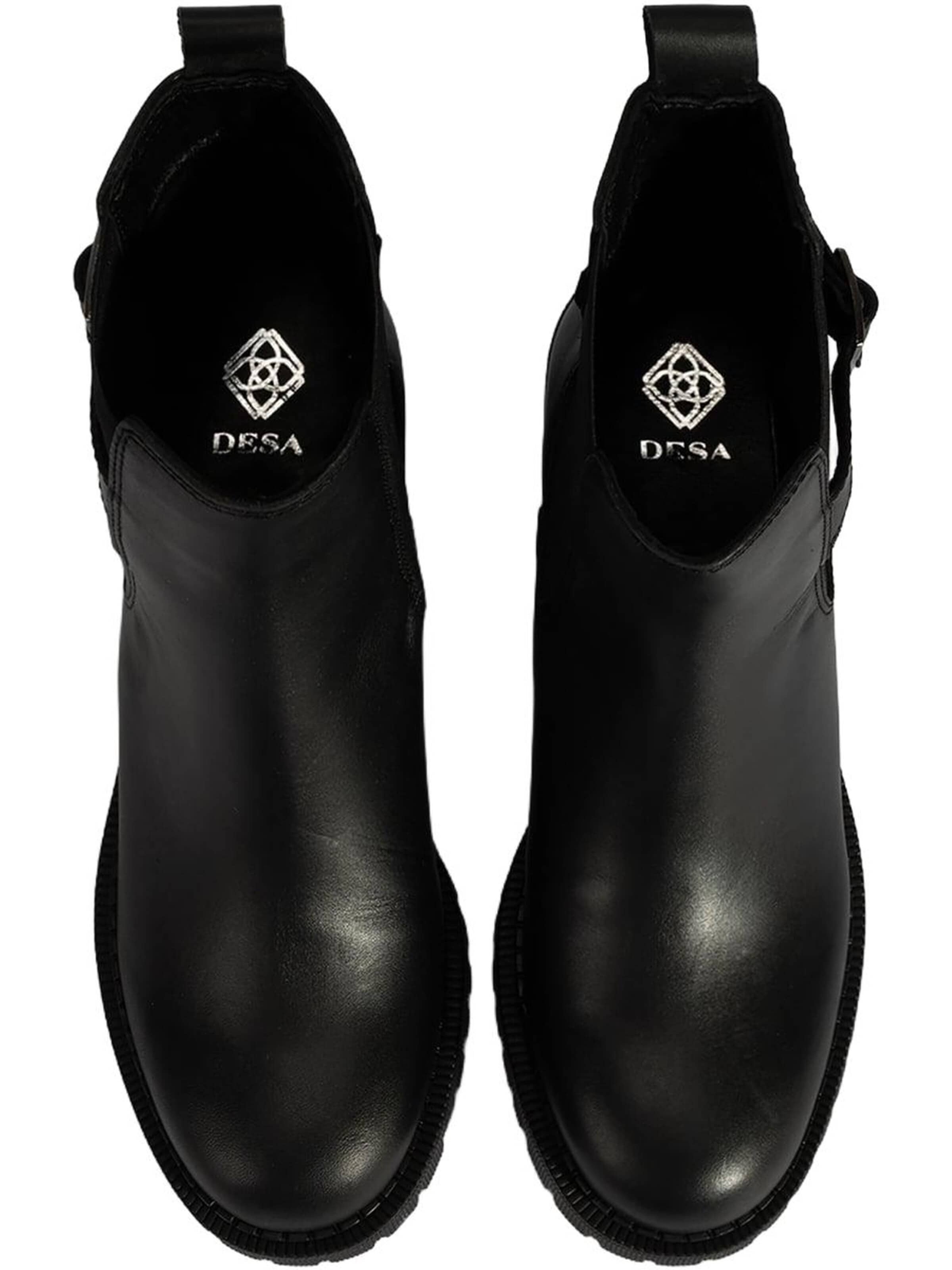 Desa Boots 'Stiefeletten' in Zwart