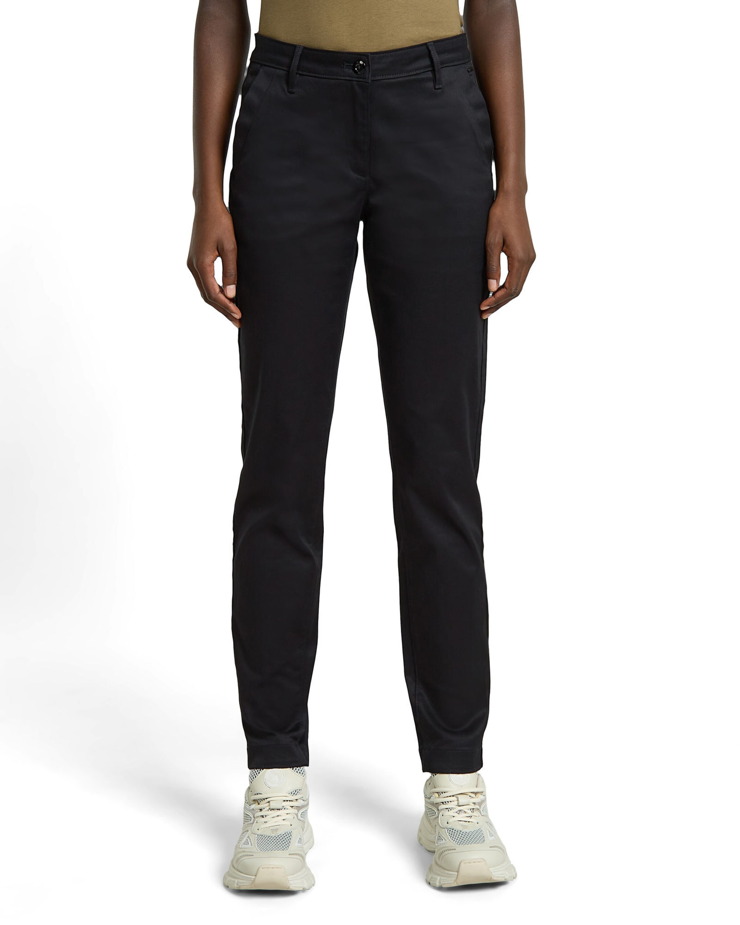 G-STAR Skinny Chino in Zwart: voorkant
