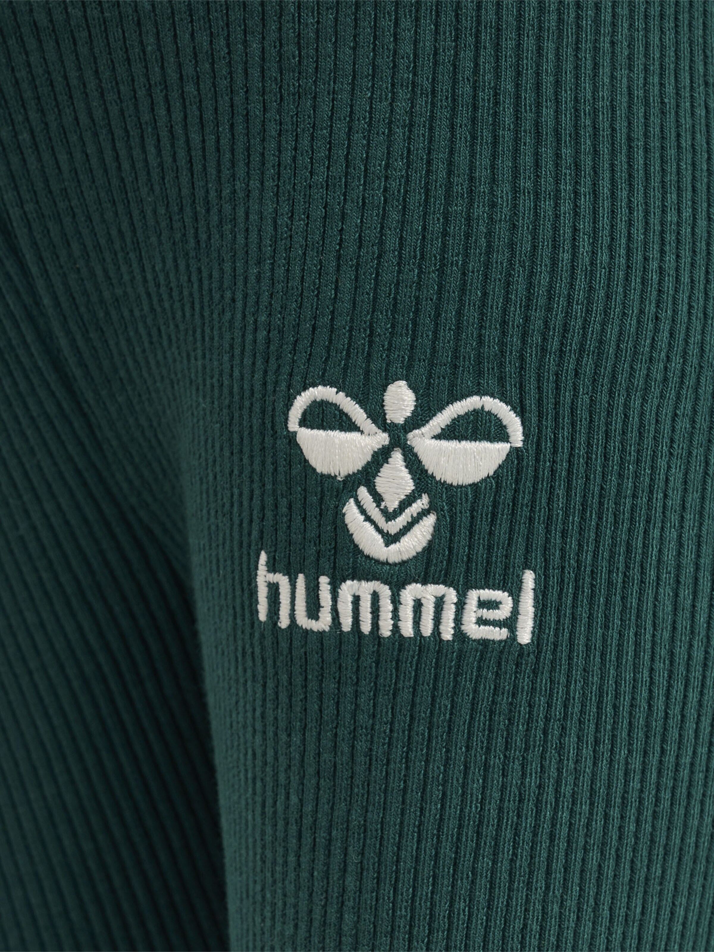Hummel Tapered Broek 'Sami' in Groen