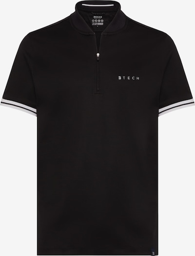 Boggi Milano Poloshirt in schwarz / weiß, Produktansicht