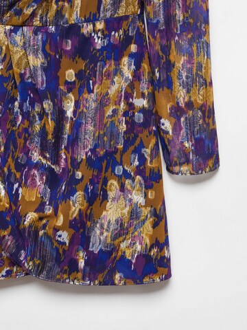 MANGO Obleka 'Showy' | vijolična barva