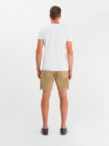 Regular Pantalon Le Temps Des Cerises en beige