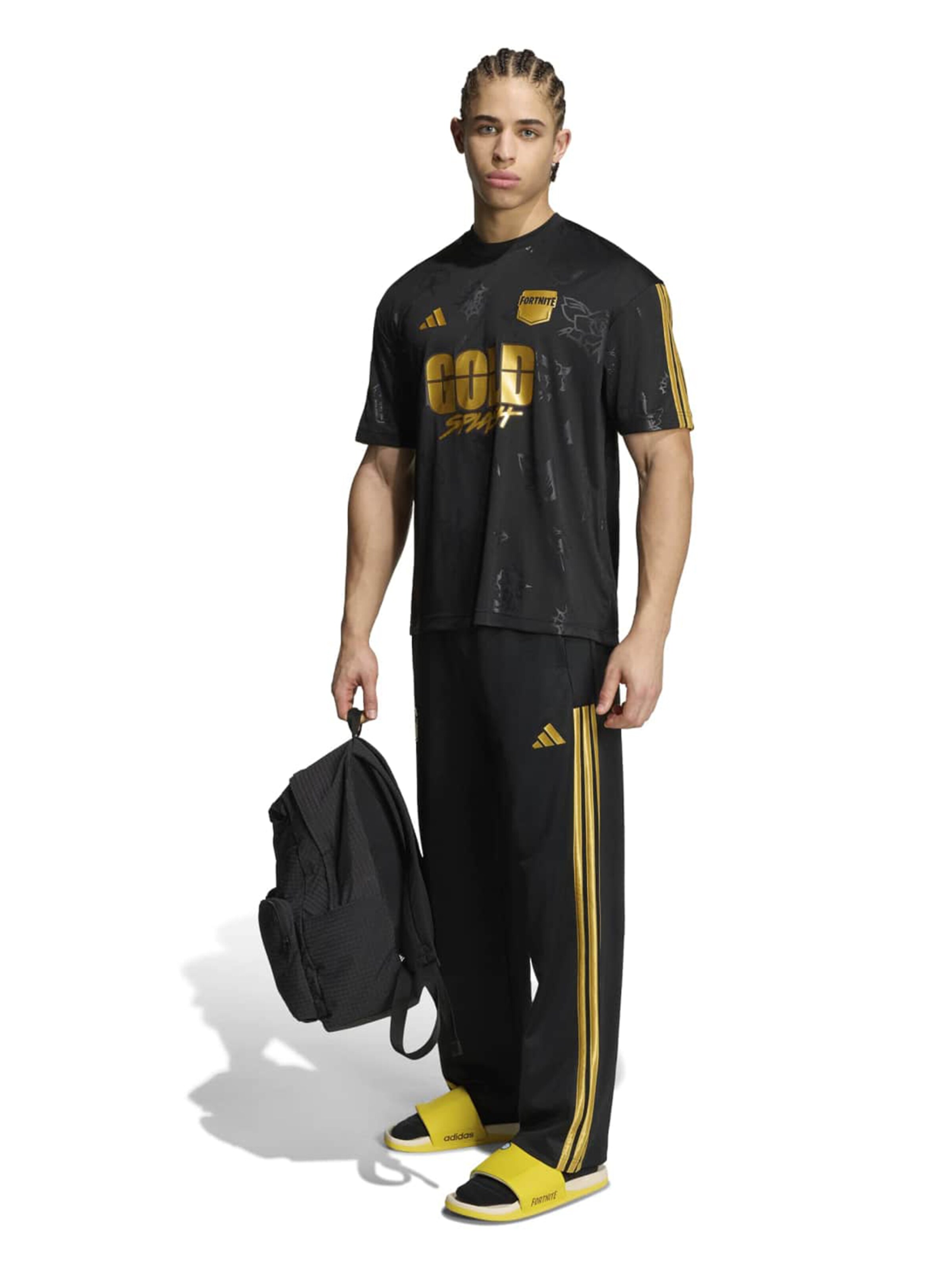 Maglia funzionale 'X Fortnite' di ADIDAS SPORTSWEAR in nero
