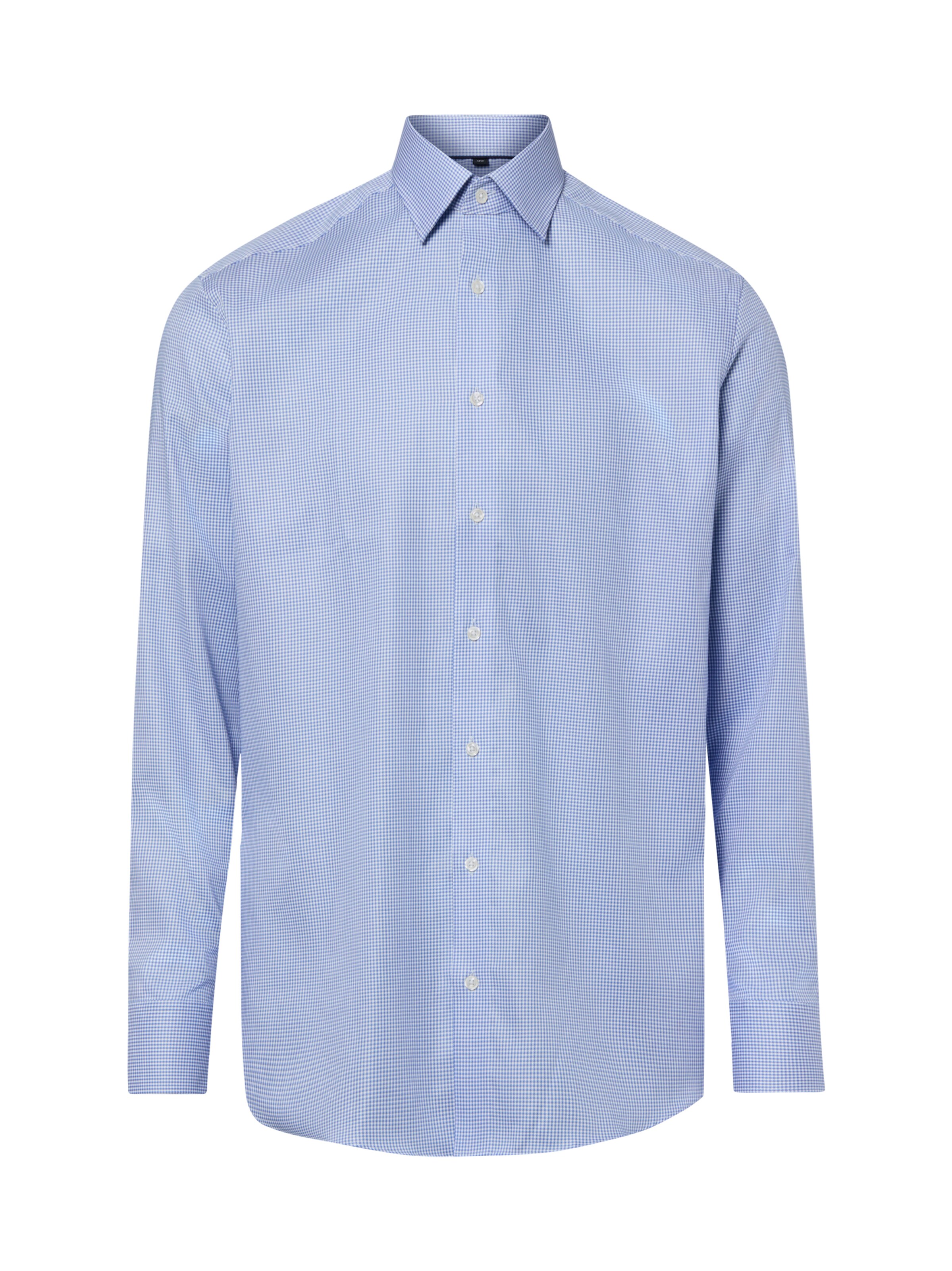 Chemise Finshley & Harding en bleu : devant
