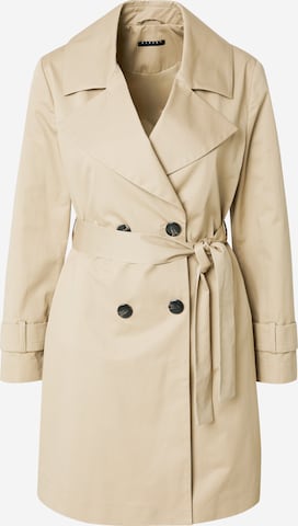 Sisley Демисезонное пальто в Коричневый: спереди