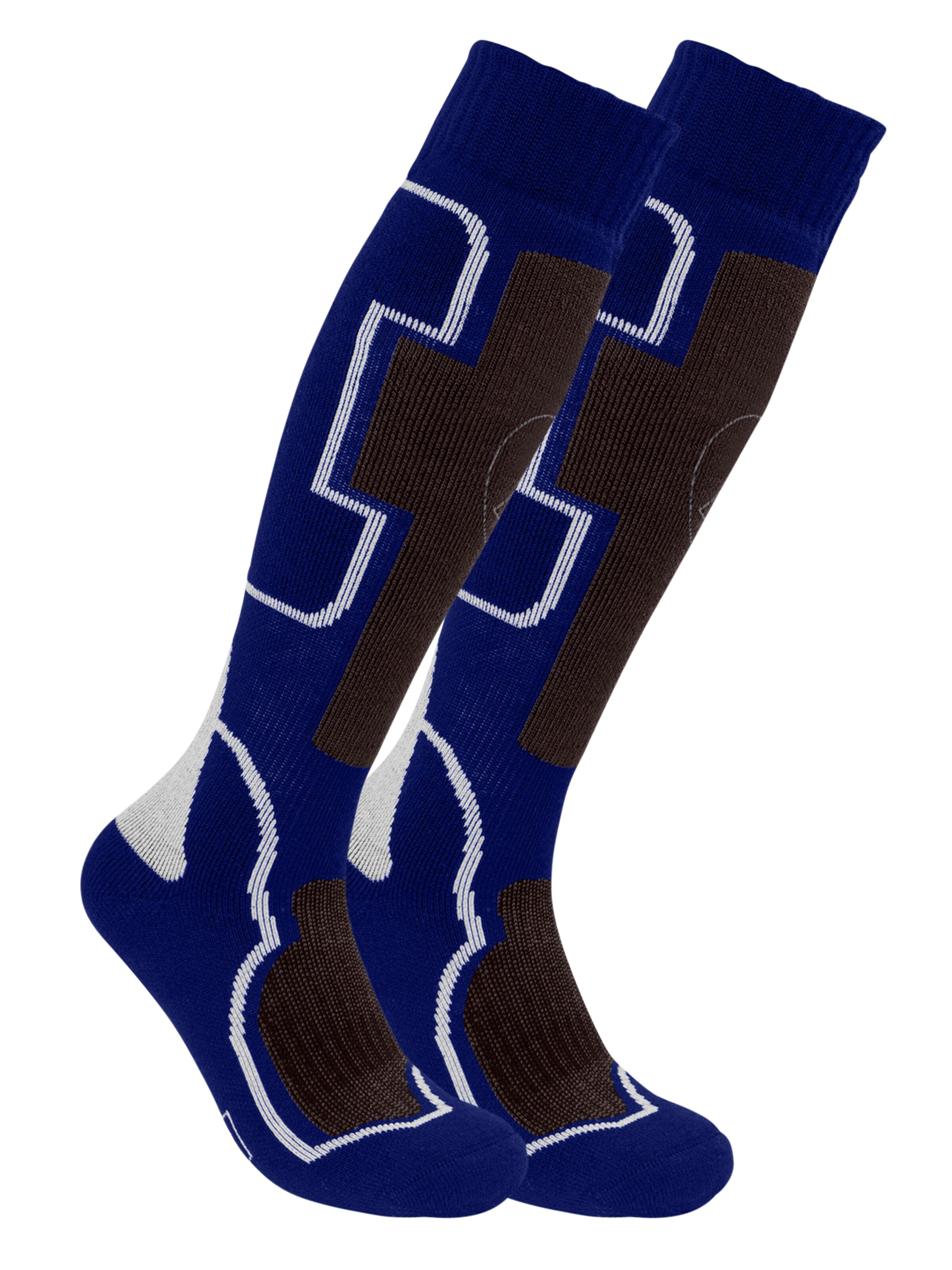 Calzino sportivo di CASH-MERE.CH in blu