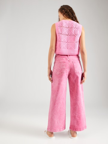 GAP Wide leg Jeans in Roze